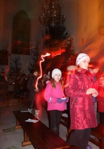 Святкаванне Урачыстасці Божага нараджэння ў нашай парафіі