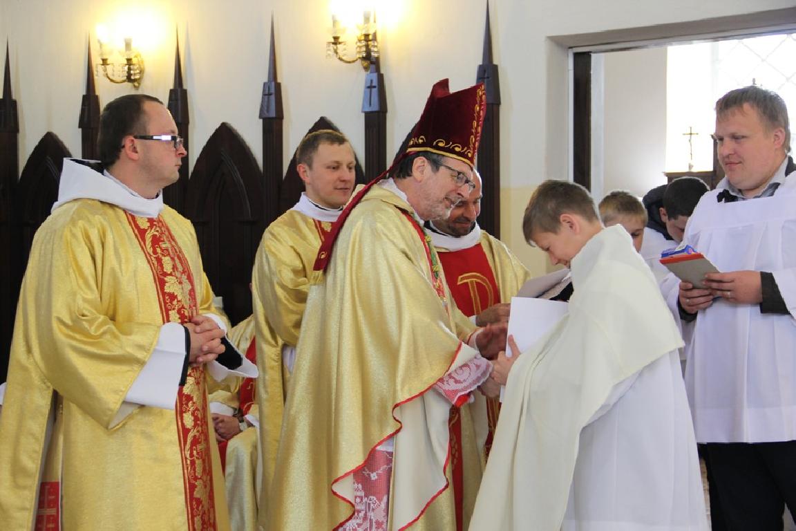 Імша-падзяка нарачанцаў за кананізацыю Яна Паўла II 