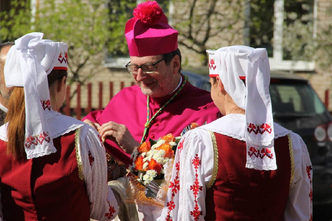 Імша-падзяка нарачанцаў за кананізацыю Яна Паўла II 