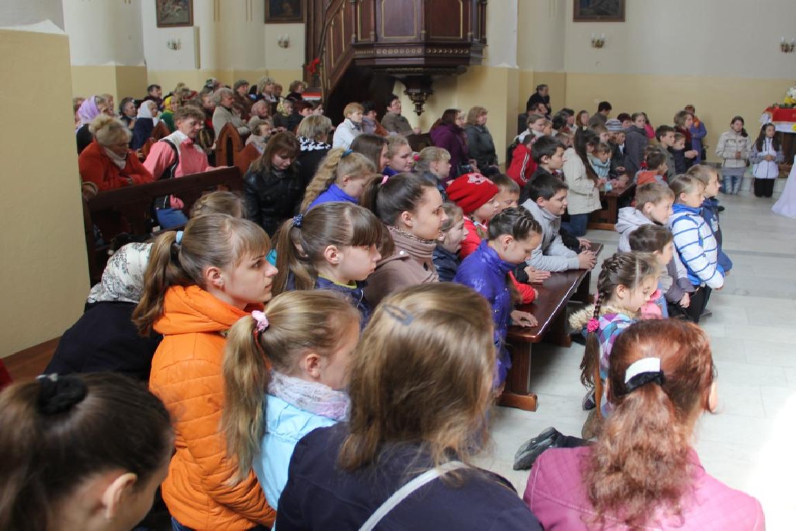 Імша-падзяка нарачанцаў за кананізацыю Яна Паўла II 